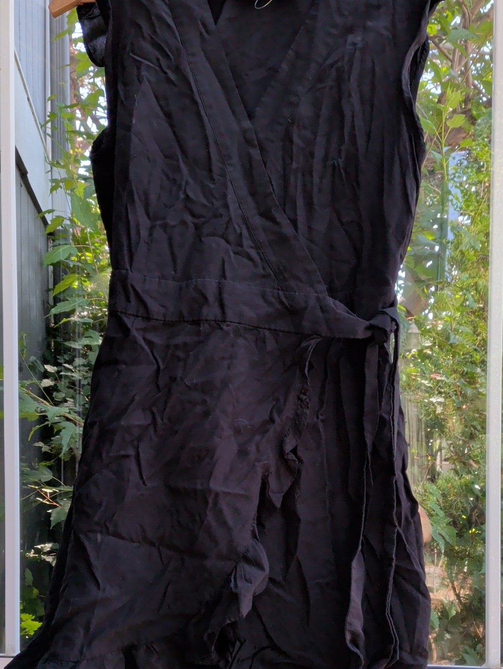 LOFT‎ Black Dress with Subtle Waist Detail